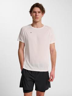 Rückansicht von Newline nwlBEAT T-SHIRT Funktionsshirt Herren WHITE