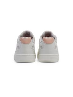 Rückansicht von hummel Sneaker Damen BRIGHT WHITE/CAMEO PINK