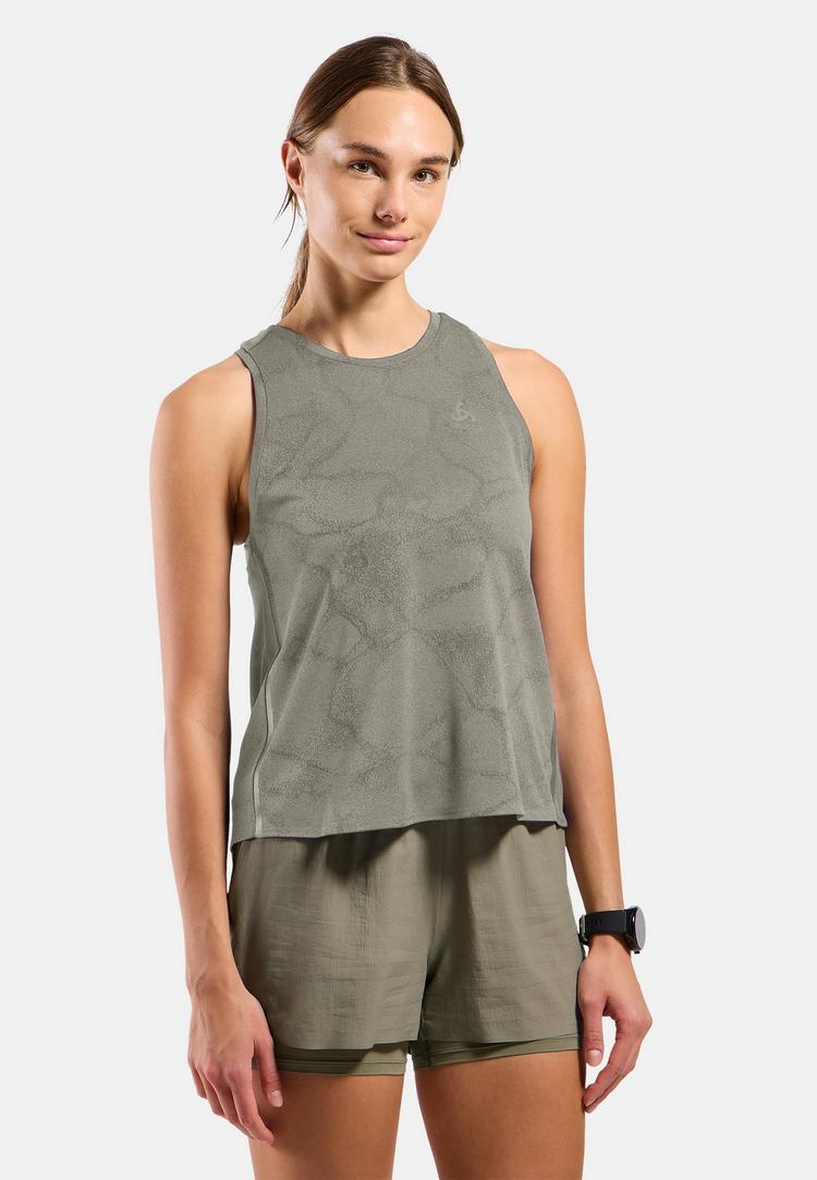 Odlo Odlo Laufshirt Damen - agate gray melange(10868) - 0 | SportScheck