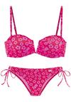 Buffalo Bandeau-Bikini Bikini Set Damen - rot-bedruckt