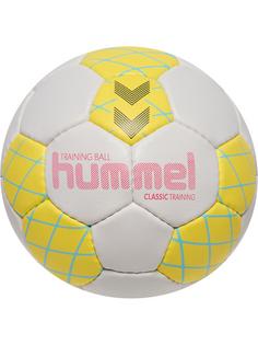 Rückansicht von hummel Handball OFF WHITE/YELLOW/RED