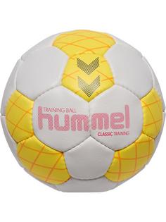 Rückansicht von hummel Handball OFF WHITE/YELLOW/ORANGE