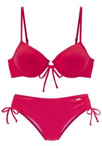 Buffalo B&uuml;gel-Bikini Bikini Set Damen - neon rot
