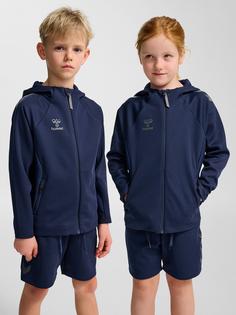 Rückansicht von hummel Funktionssweatshirt Kinder MARINE