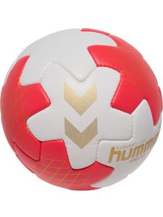 Rückansicht von hummel Handball OFF WHITE/RED/GOLD