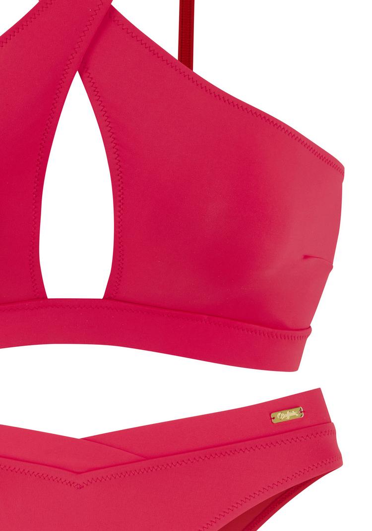Buffalo Buffalo Bustier-Bikini Bikini Set Damen - neon rot - 2 | SportScheck