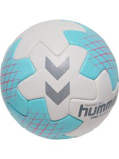 Rückansicht von hummel Handball OFF WHITE/LIGHT BLUE/RED