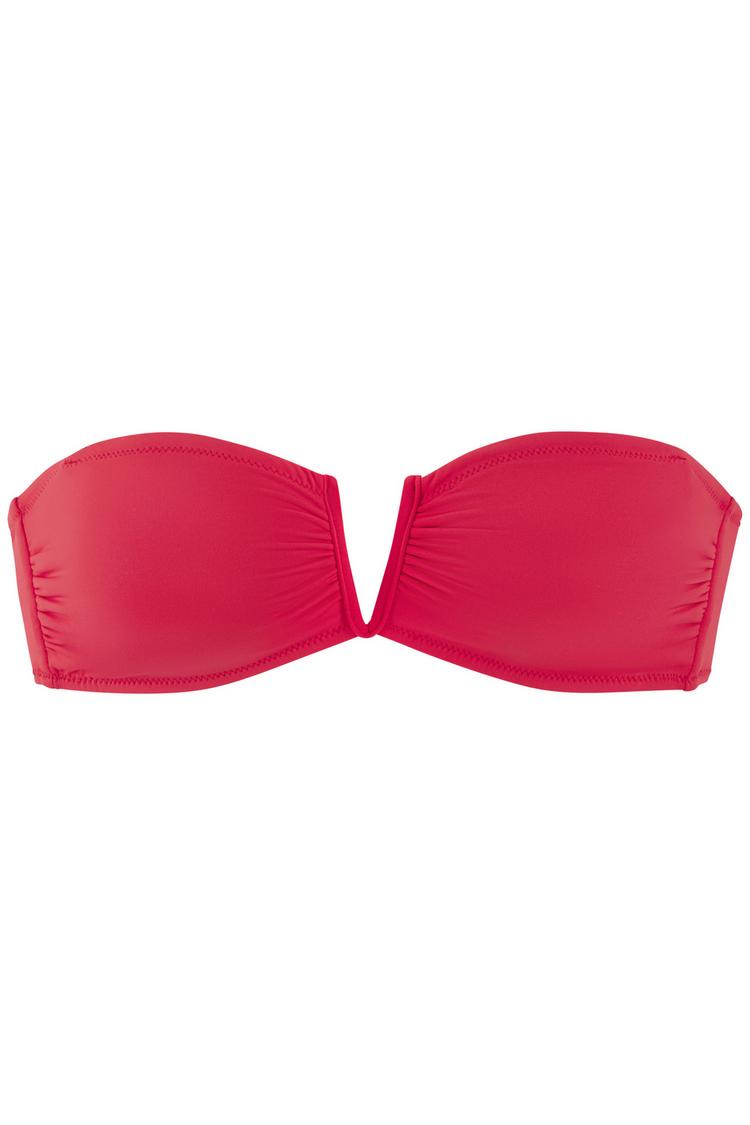 Buffalo Buffalo Bandeau-Bikini Bikini Set Damen - neon rot - 2 | SportScheck