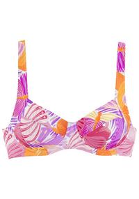 sunseeker B&uuml;gel-Bikini-Top Bikini Oberteil Damen - lila-orange