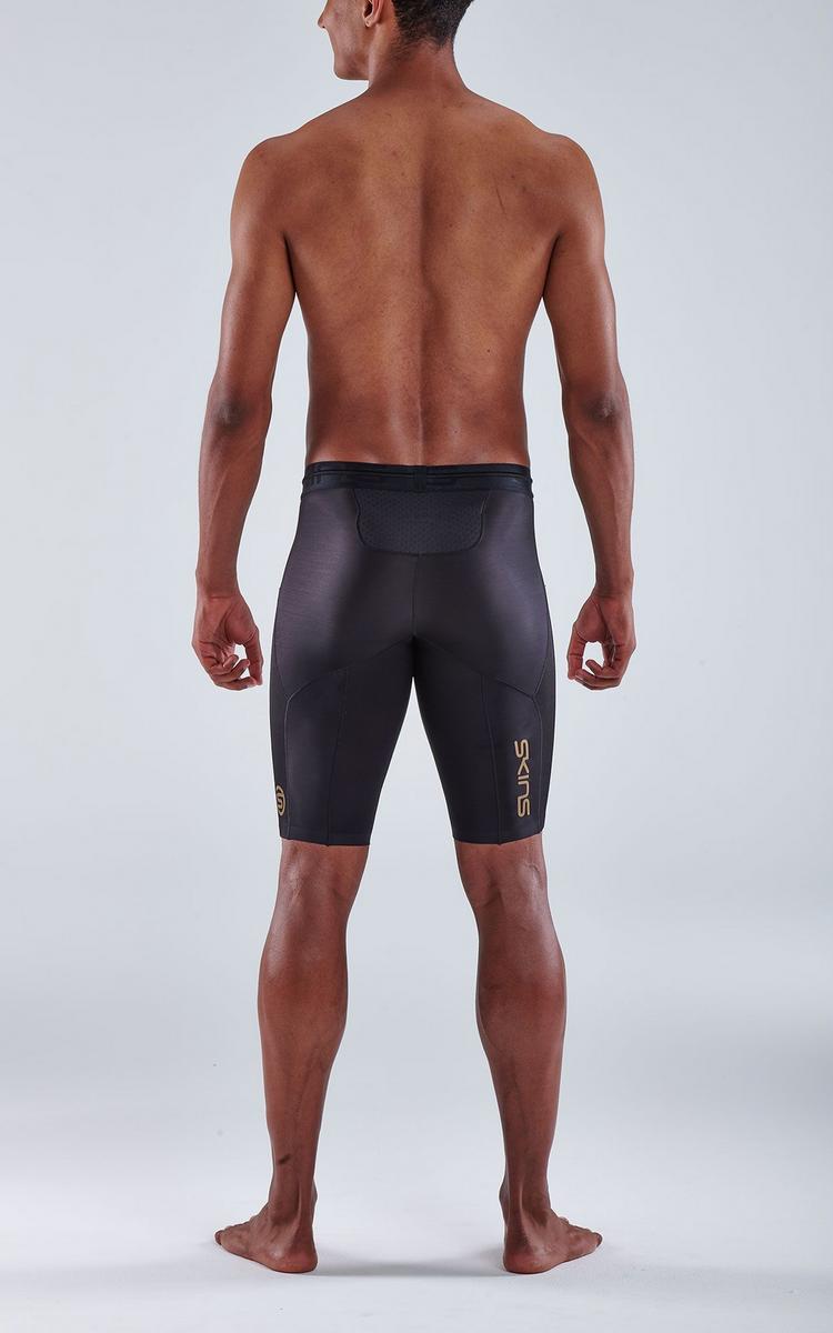 Skins Skins S5 Half tights Tights Herren - black - 4 | SportScheck