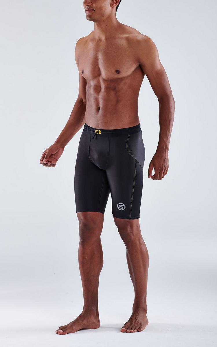 Skins Skins S3 Half tights Tights Herren - black - 2 | SportScheck