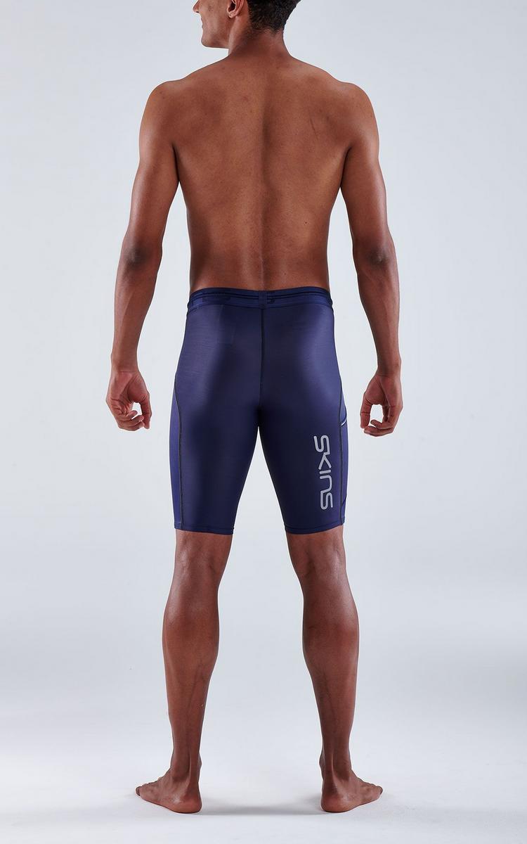 Skins Skins S3 Half tights Tights Herren - navy blue - 4 | SportScheck