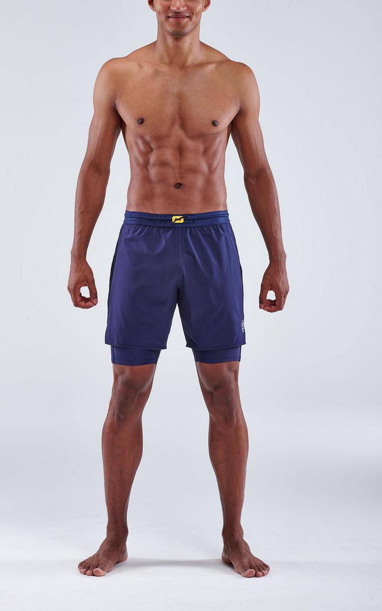 Skins Skins S3 Superpose Tights Herren - navy blue - 2 | SportScheck