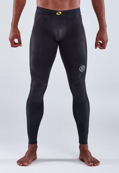 Rückansicht von Skins S3 Long Tights Tights Herren black