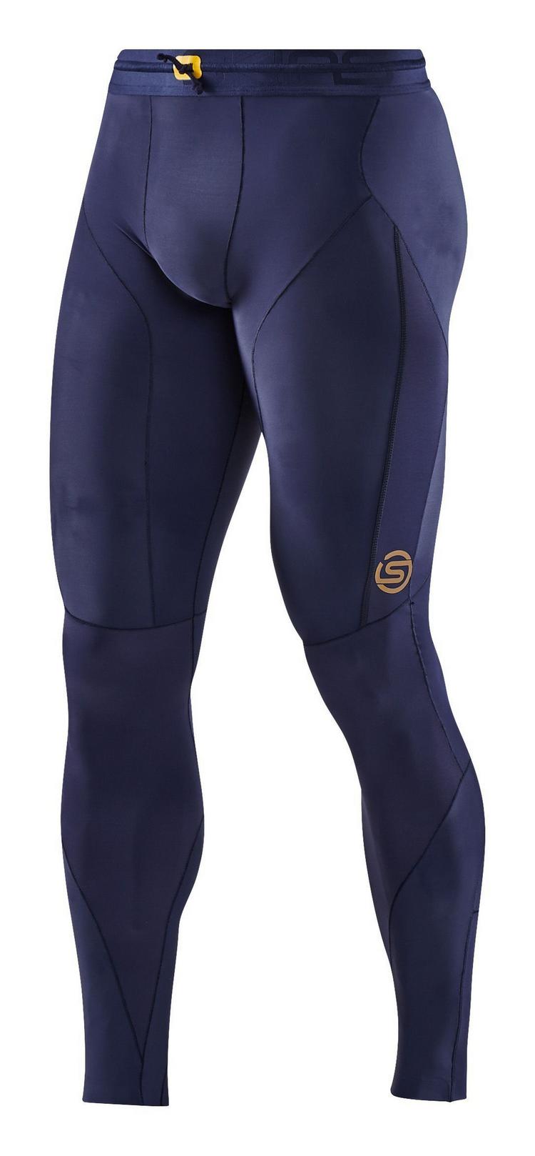 Skins Skins S5 Long Tights Tights Herren - navy blue - 0 | SportScheck