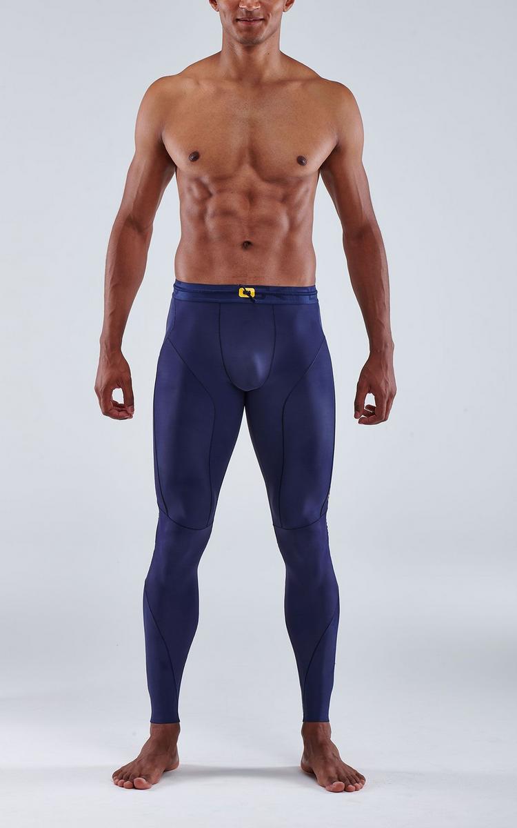 Skins Skins S5 Long Tights Tights Herren - navy blue - 1 | SportScheck