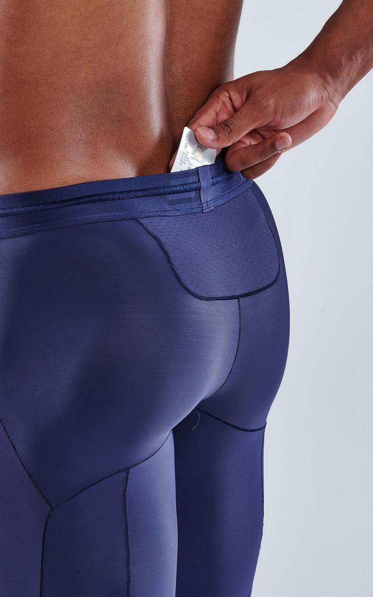 Skins Skins S5 Long Tights Tights Herren - navy blue - 2 | SportScheck