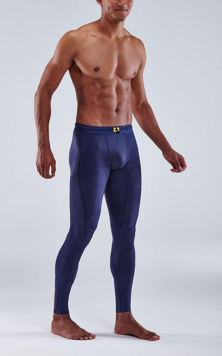 Skins Skins S5 Long Tights Tights Herren - navy blue - 4 | SportScheck