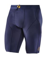 Skins S5 Half tights Tights Herren - navy blue