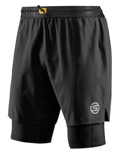 Skins S3 Superpose Tights Herren black