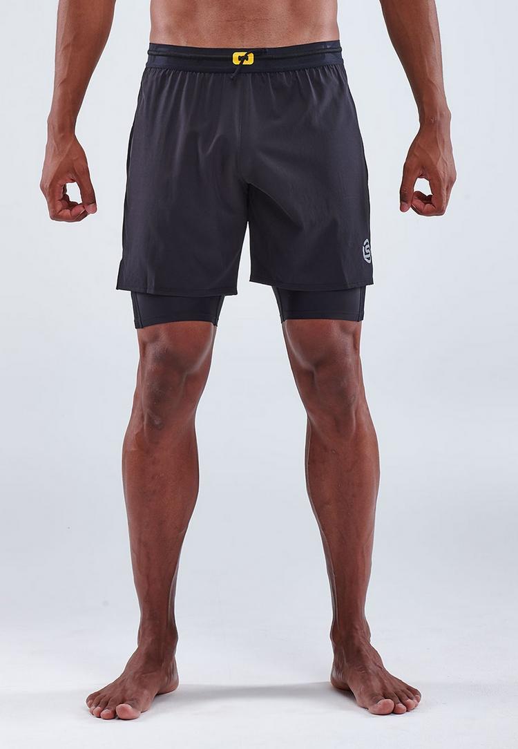 Skins Skins S3 Superpose Tights Herren - black - 0 | SportScheck