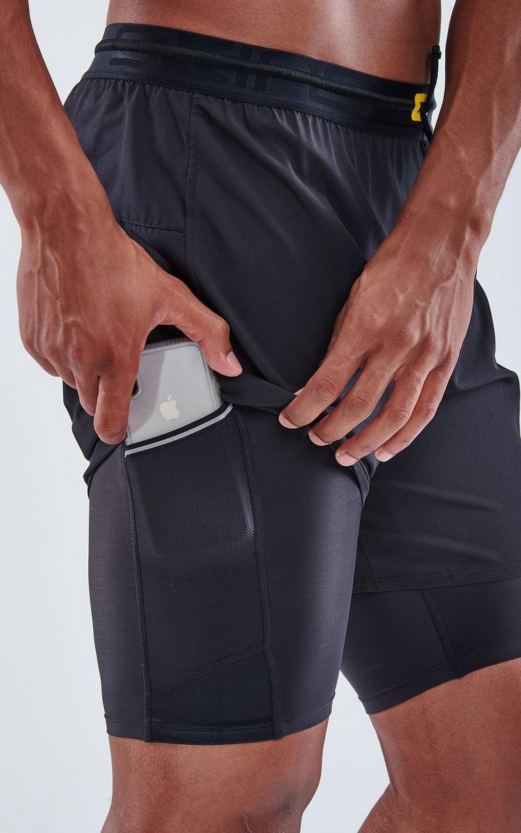 Skins Skins S3 Superpose Tights Herren - black - 1 | SportScheck