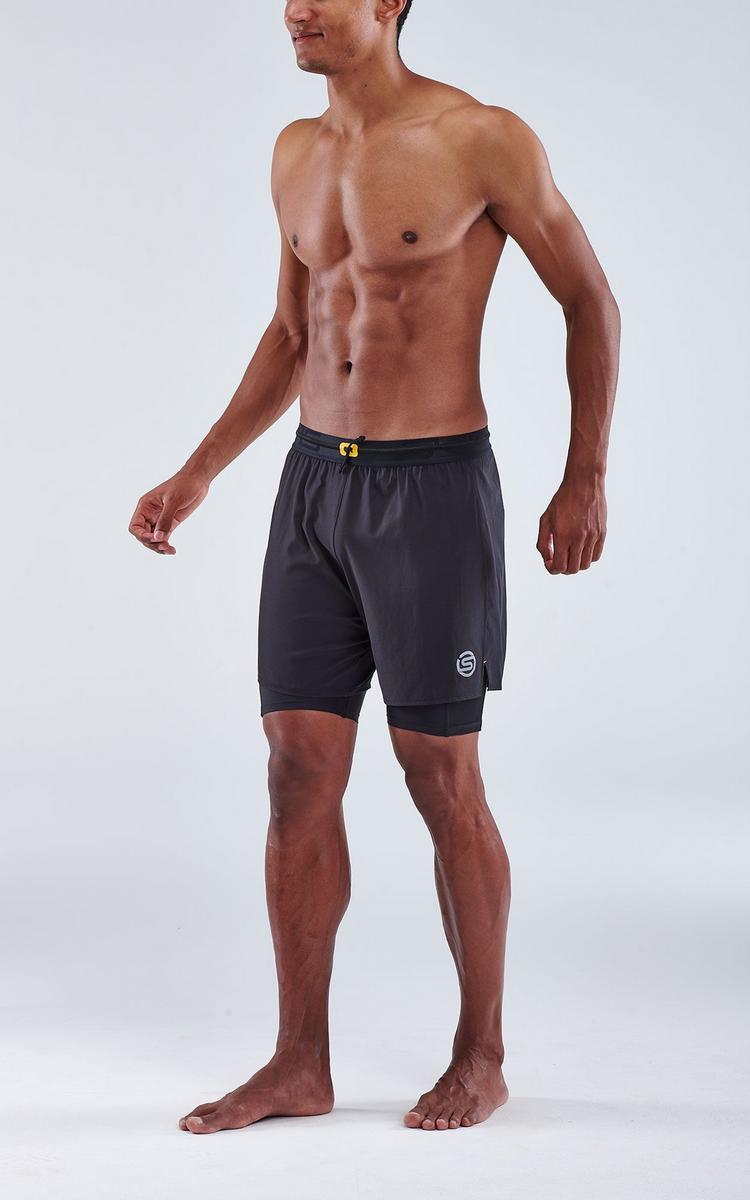 Skins Skins S3 Superpose Tights Herren - black - 3 | SportScheck