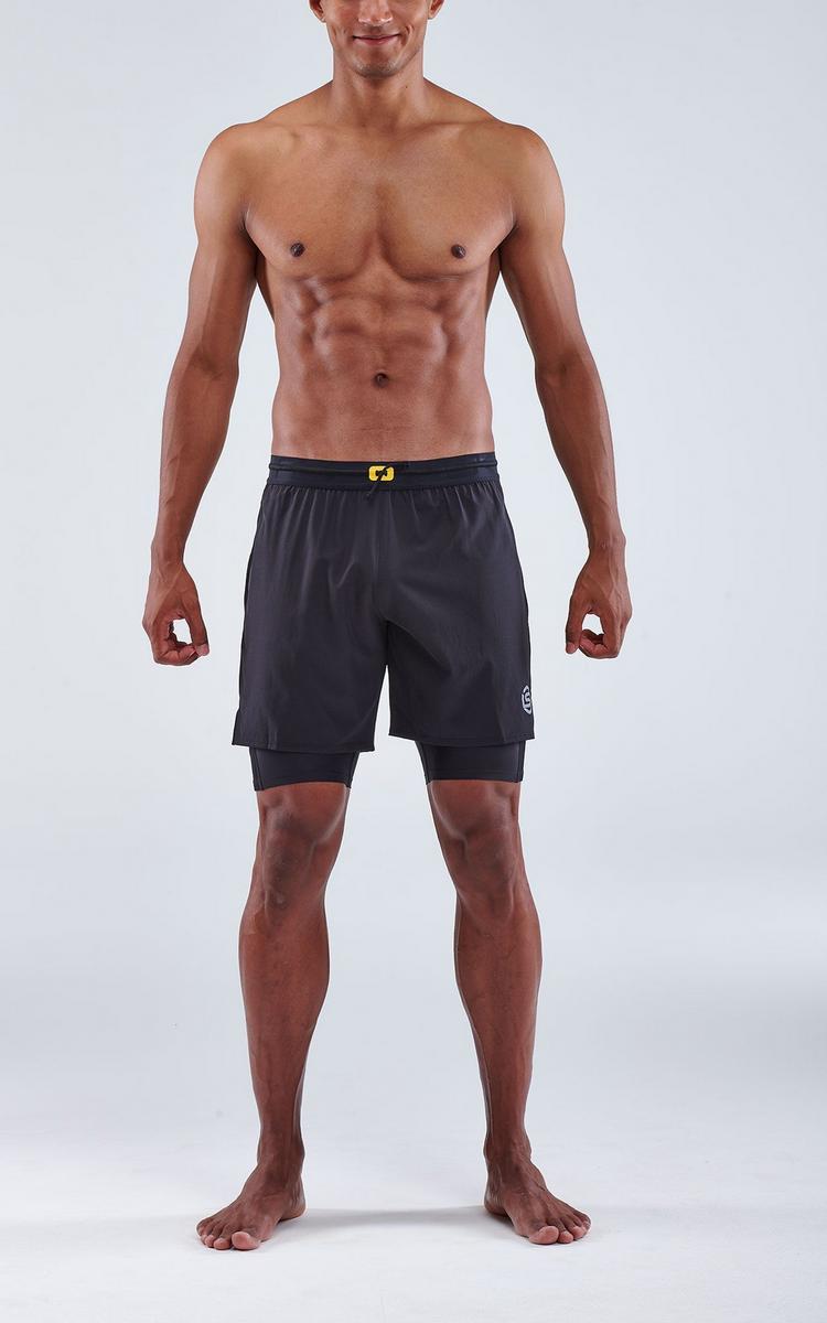 Skins Skins S3 Superpose Tights Herren - black - 5 | SportScheck