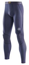 Skins S3 Long Tights Tights Herren - navy blue