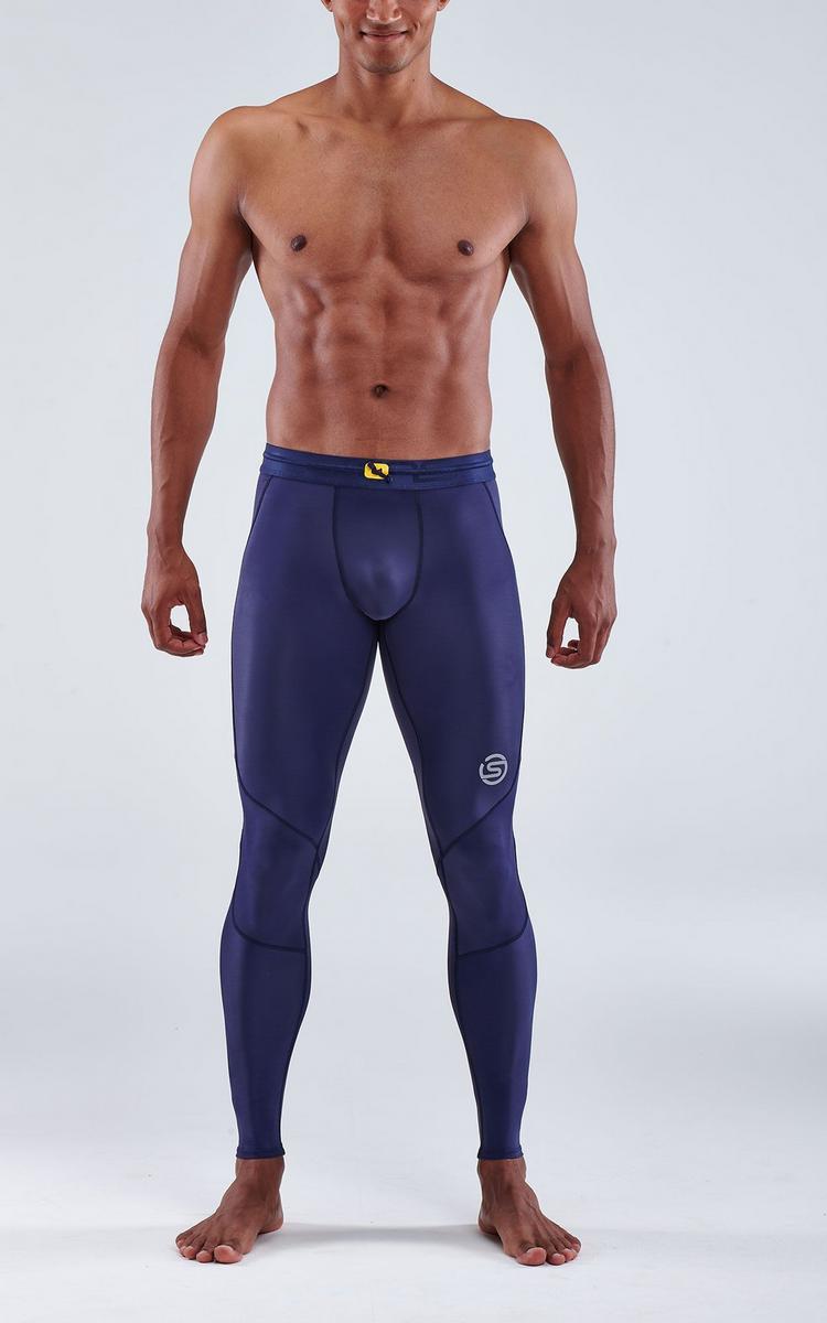 Skins Skins S3 Long Tights Tights Herren - navy blue - 1 | SportScheck