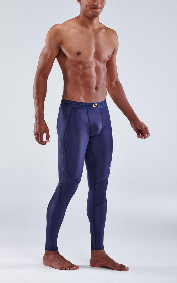 Skins Skins S3 Long Tights Tights Herren - navy blue - 4 | SportScheck