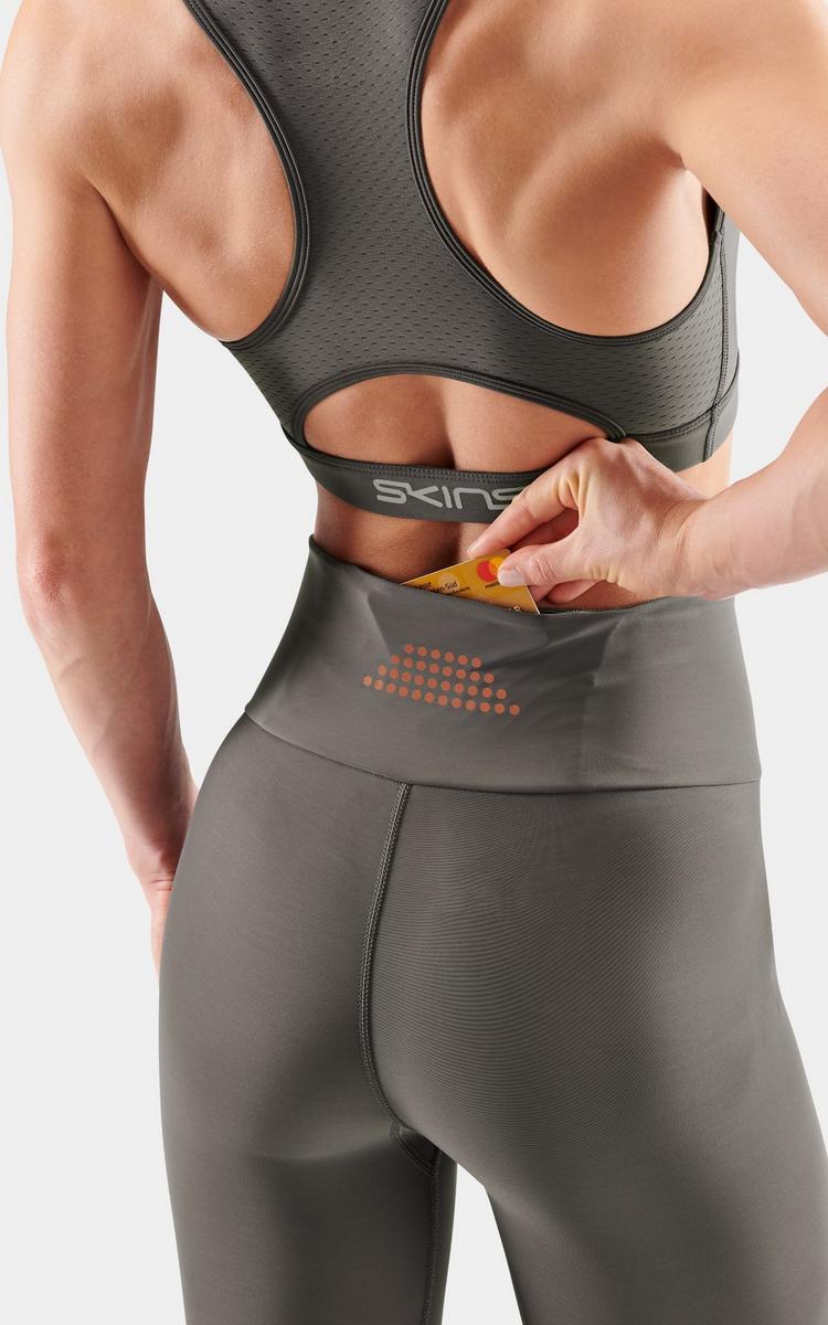 Skins Skins S5 Skyscraper Tights Damen - charcoal_2 - 3 | SportScheck