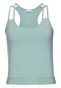 LASCANA Active Crop-Top Croptop Damen - mintgr&uuml;n