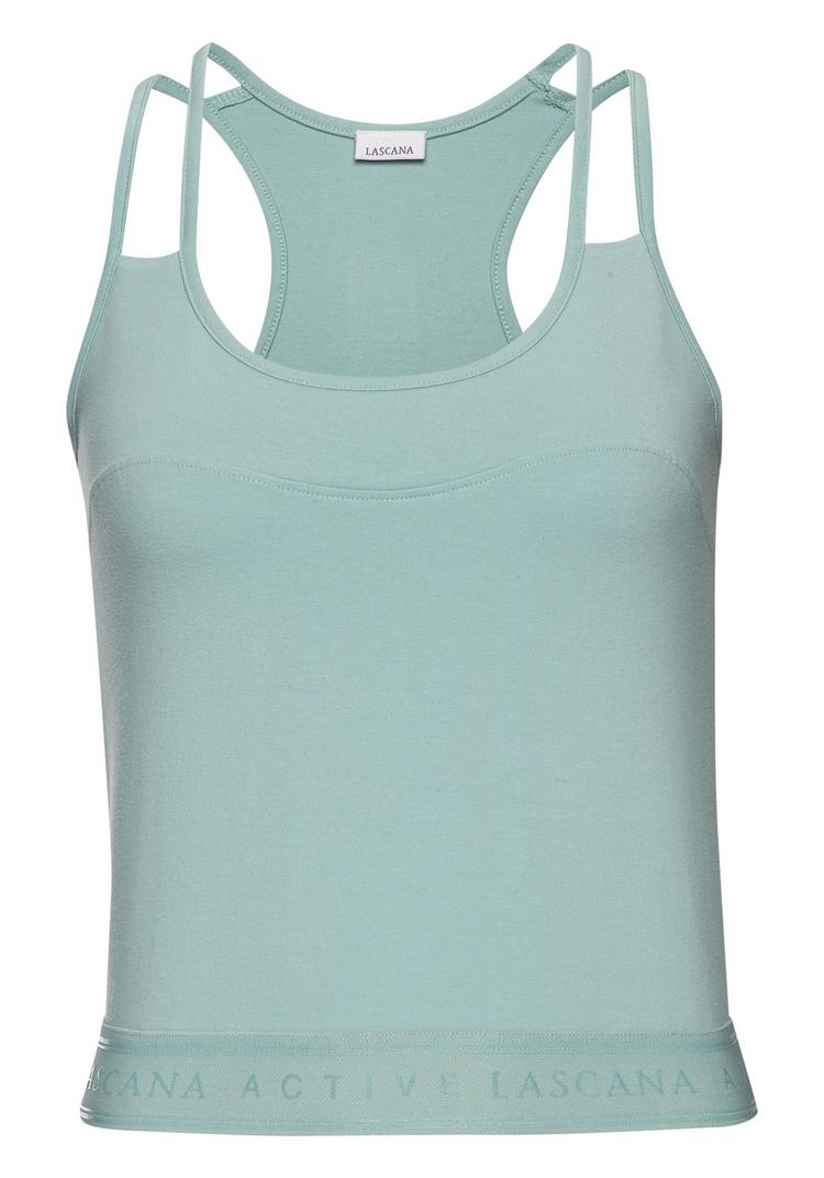 LASCANA Active LASCANA Active Crop-Top Croptop Damen - mintgr&uuml;n - 0 | SportScheck
