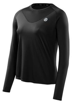 Skins S3 Long Sleeve Top Funktionsshirt Damen black