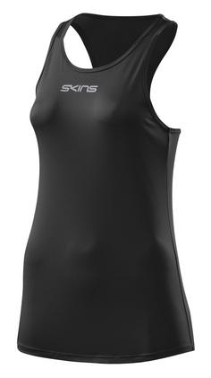 Skins S3 Tank Funktionsshirt Damen black