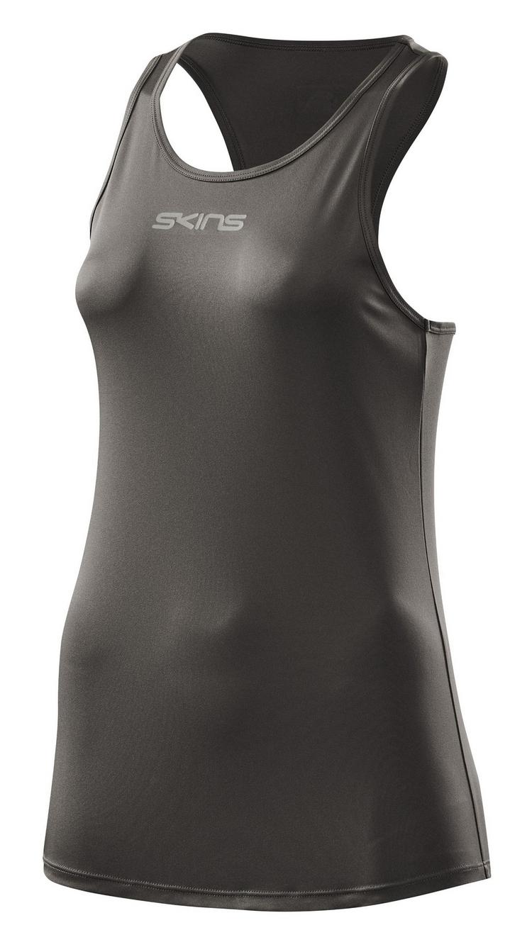 Skins Skins S3 Tank Funktionsshirt Damen - charcoal - 0 | SportScheck