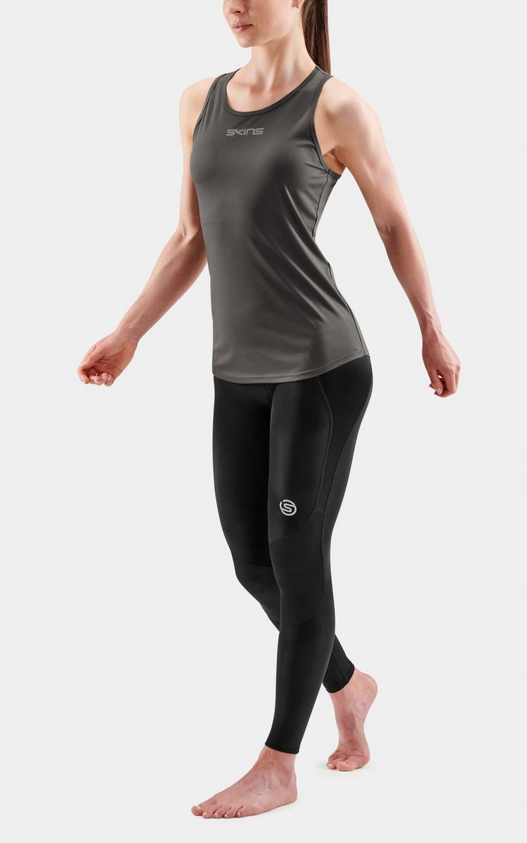 Skins Skins S3 Tank Funktionsshirt Damen - charcoal - 2 | SportScheck