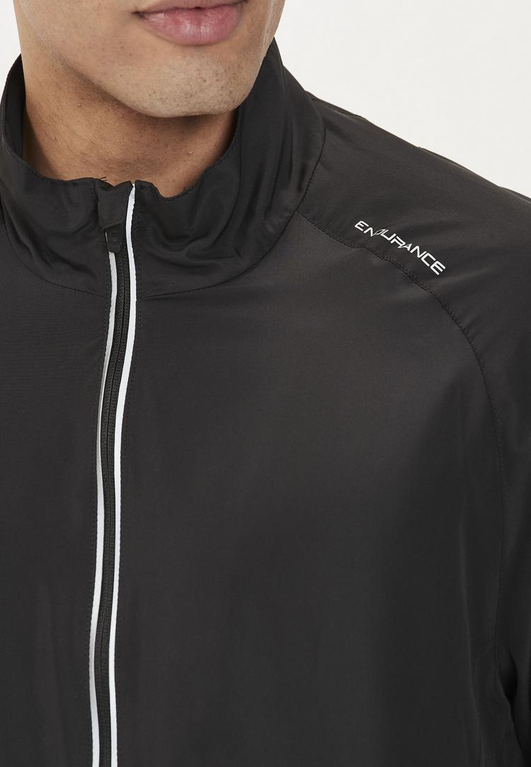 Endurance Endurance Lessend Laufjacke Herren - 1001 Black - 0 | SportScheck