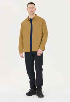Rückansicht von Whistler Elm Langarmshirt Herren 5263 Dull Gold
