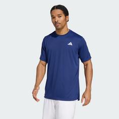 Rückansicht von adidas Club Tennis Climacool T-Shirt Funktionsshirt Herren Dark Blue