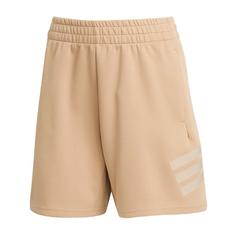 adidas Future Icons 3-Streifen Shorts Funktionsshorts Damen Warm Sandstone