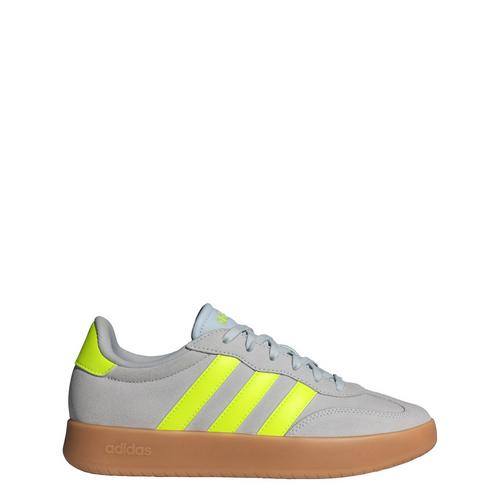 Rückansicht von adidas Barreda Schuh Sneaker Damen Halo Blue / Lucid Lemon / Gum