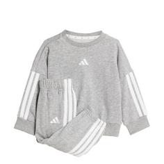 adidas Essentials Kids Jogginganzug Trainingsanzug Kinder Medium Grey Heather / White
