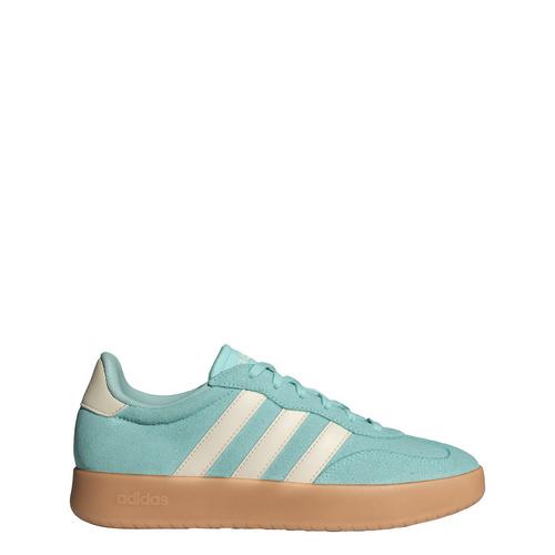 Rückansicht von adidas Barreda Schuh Sneaker Damen Semi Flash Aqua / Wonder White / Gum