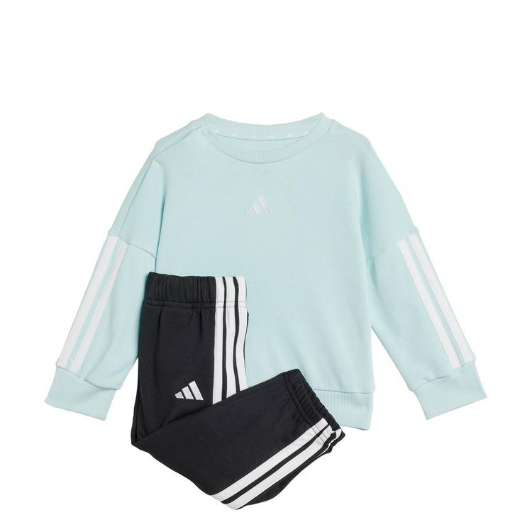 adidas adidas Essentials Kids Jogginganzug Trainingsanzug Kinder - Halo Mint / White - 0 | SportScheck