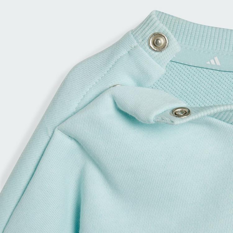 adidas adidas Essentials Kids Jogginganzug Trainingsanzug Kinder - Halo Mint / White - 1 | SportScheck