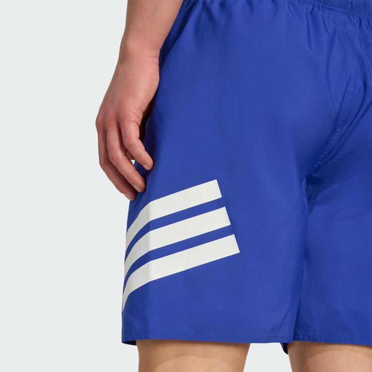 adidas adidas 3-Streifen 8-Inch Badeshorts Badehose Herren - Semi Lucid Blue / White - 0 | SportScheck