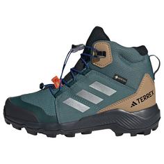 adidas GTX Terrex Mid GORE-TEX Wanderschuh Winterschuhe Kinder Preloved Teal / Silver Metallic / Semi Lucid Blue
