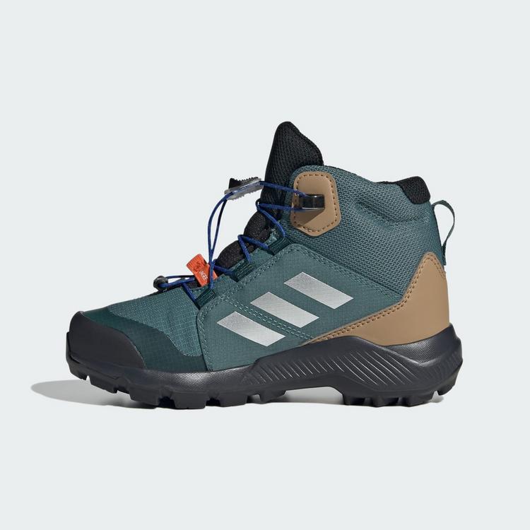 adidas adidas Terrex Mid GORE-TEX Wanderschuh Winterschuhe Kinder - Preloved Teal / Silver Metallic / Semi Lucid Blue - 5 | SportScheck